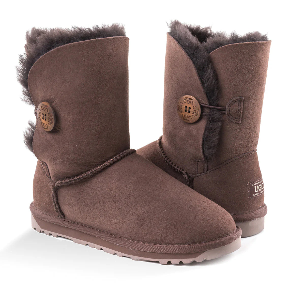 Classic Short Button Boots