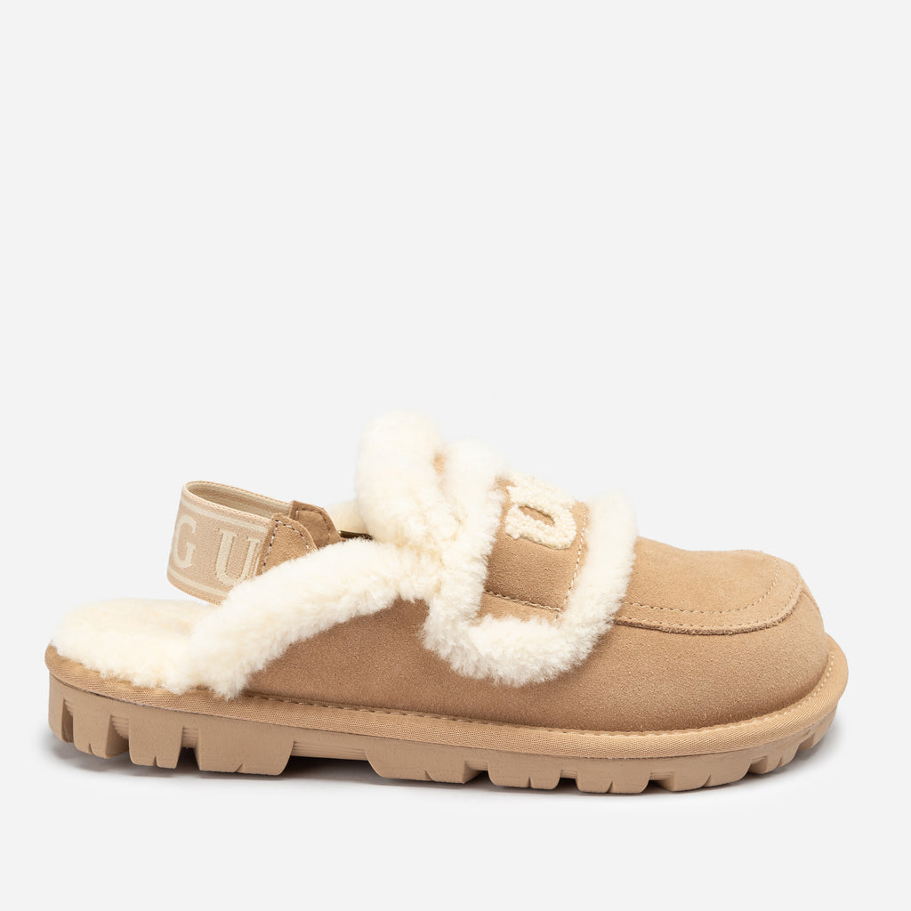 Logo Shearling Slipper