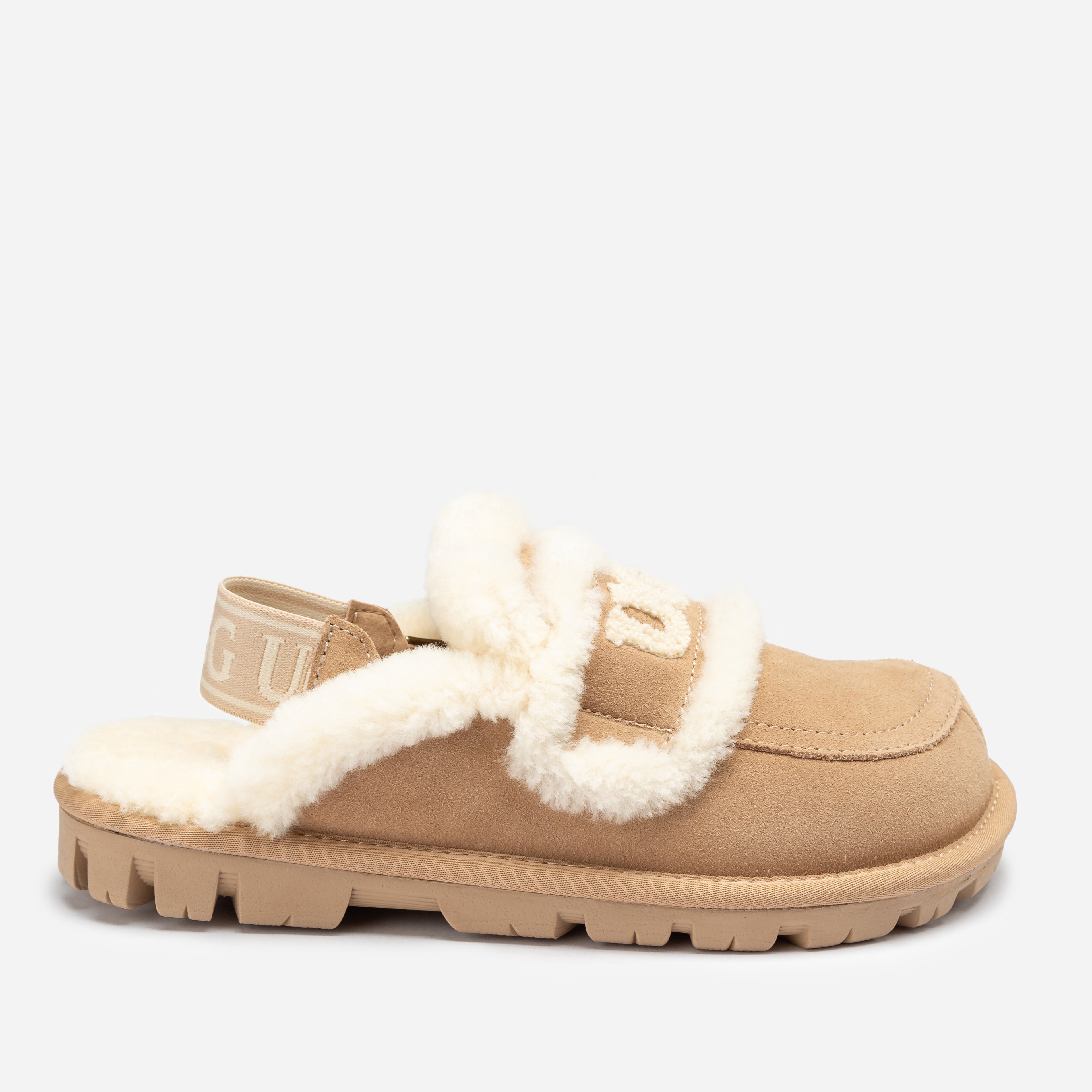 Logo Shearling Slipper