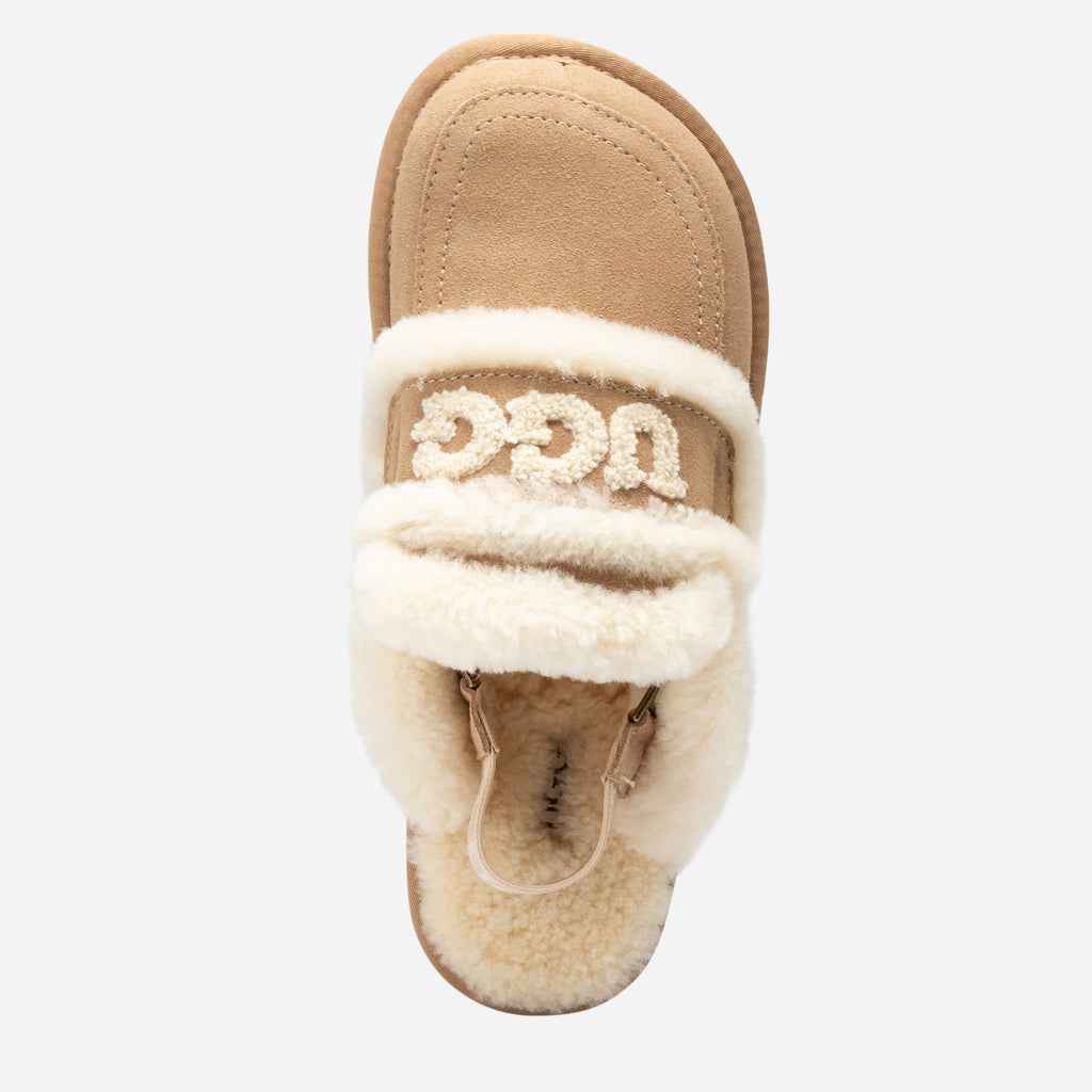 Logo Shearling Slipper