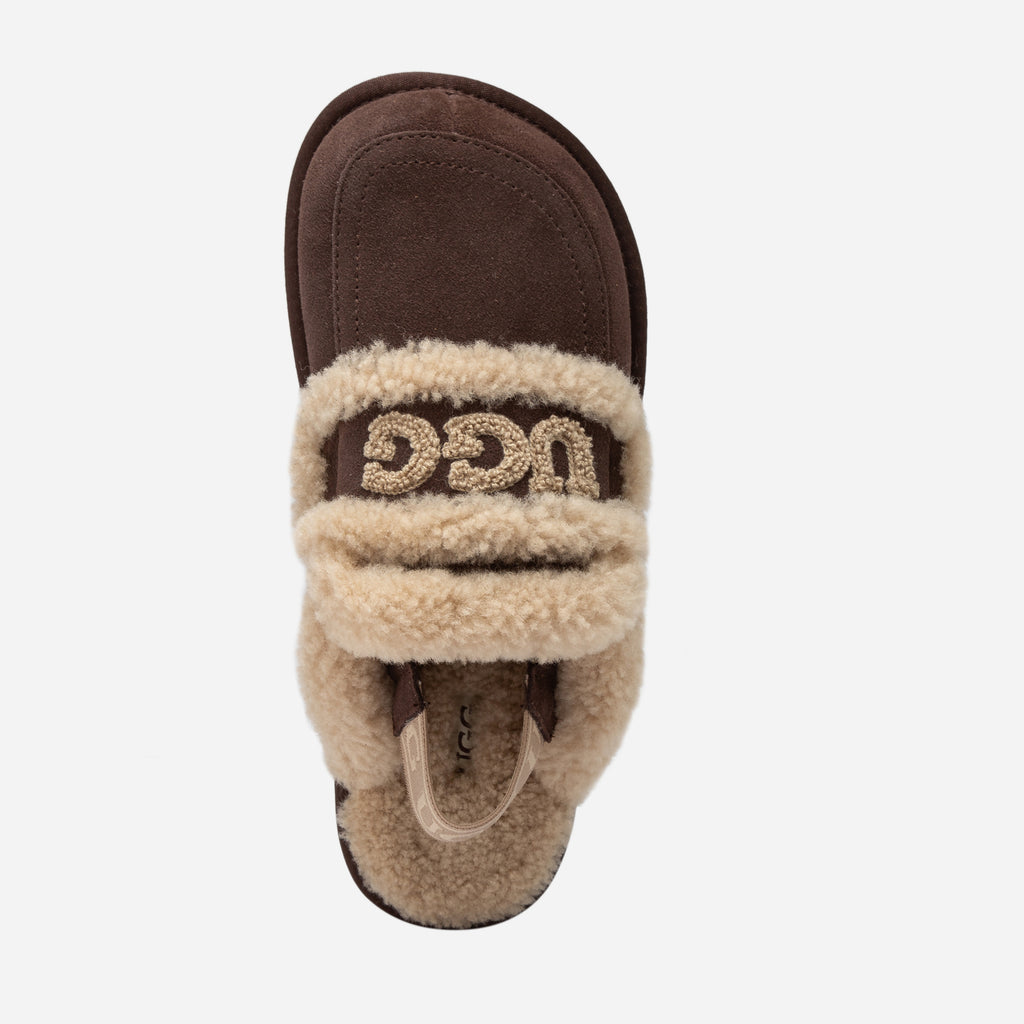 Logo Shearling Slipper