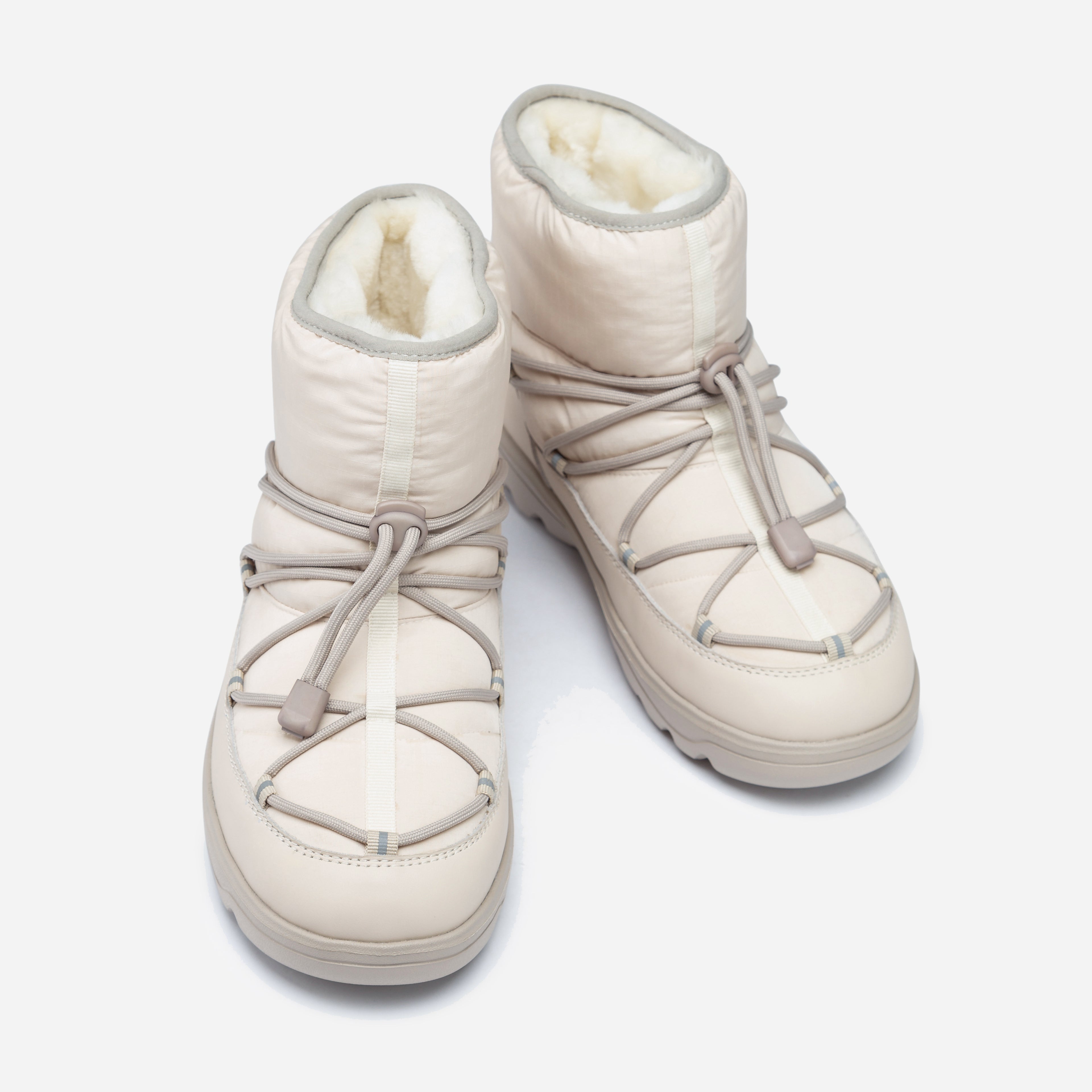 Ugg Down Lace-Up Snow Boots