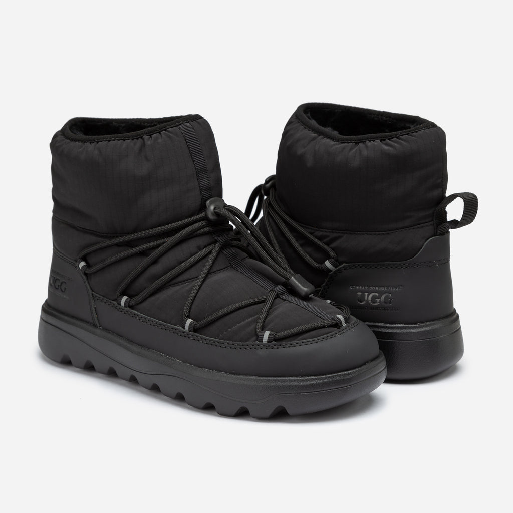 Ugg Down Lace-Up Snow Boots