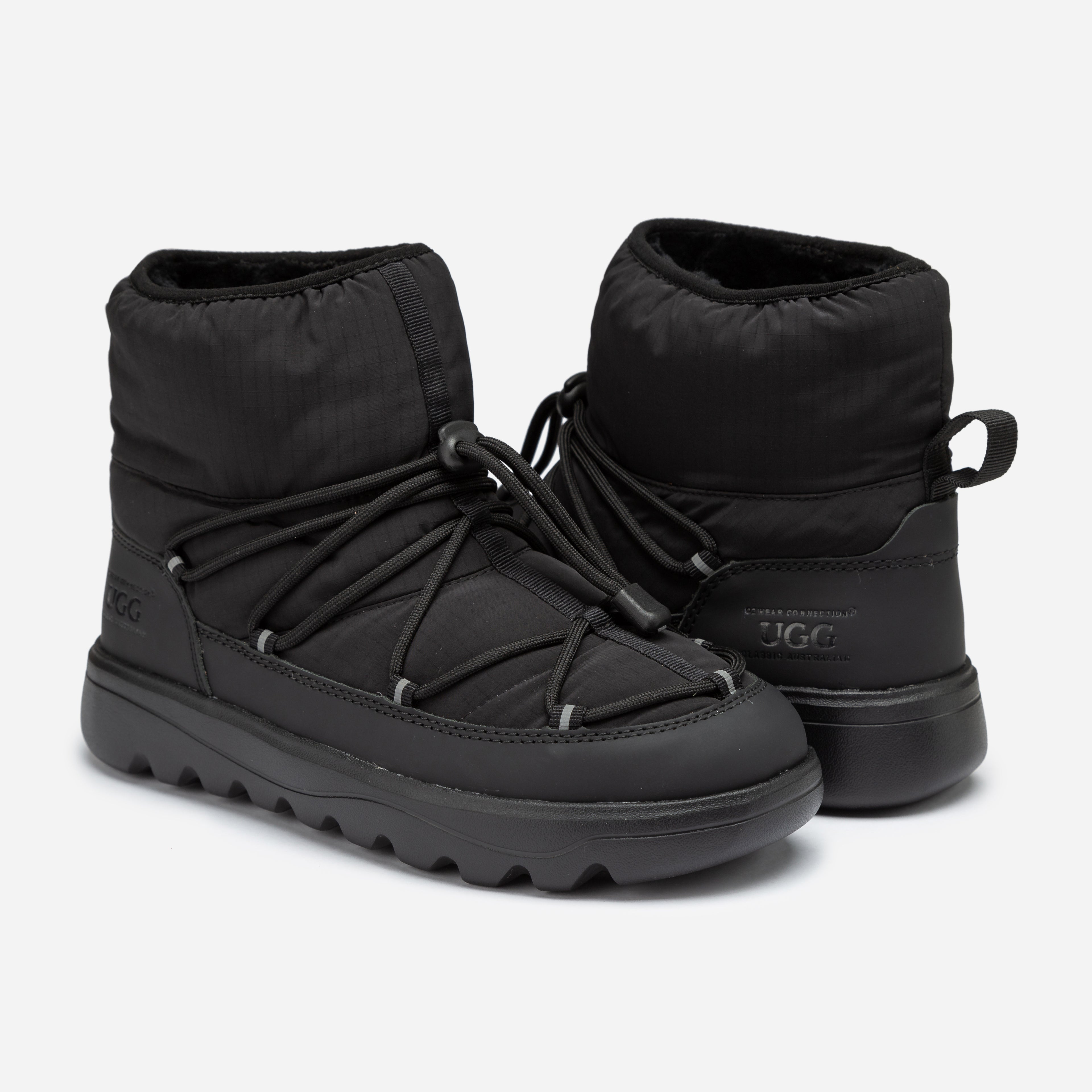 Ugg Down Lace-Up Snow Boots