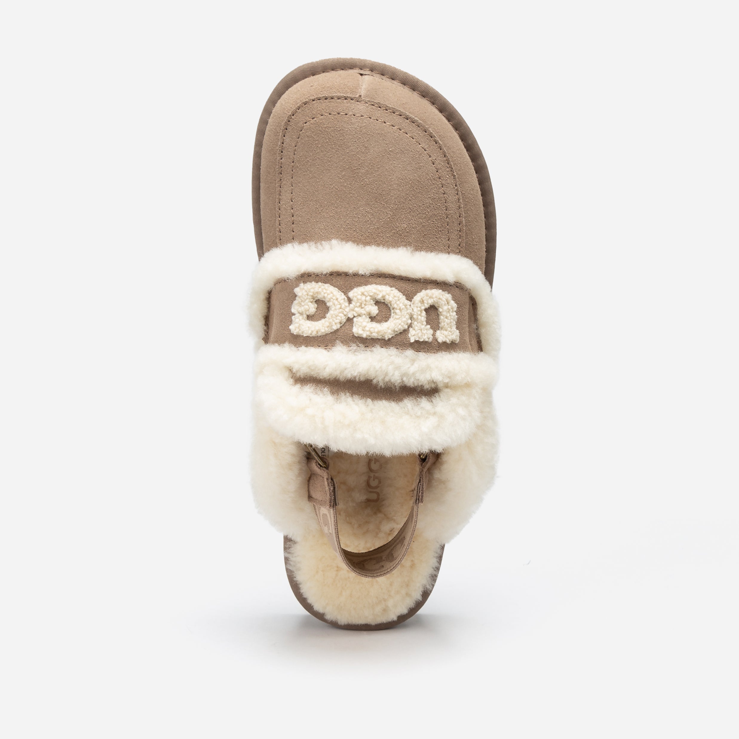 Logo Shearling Slipper