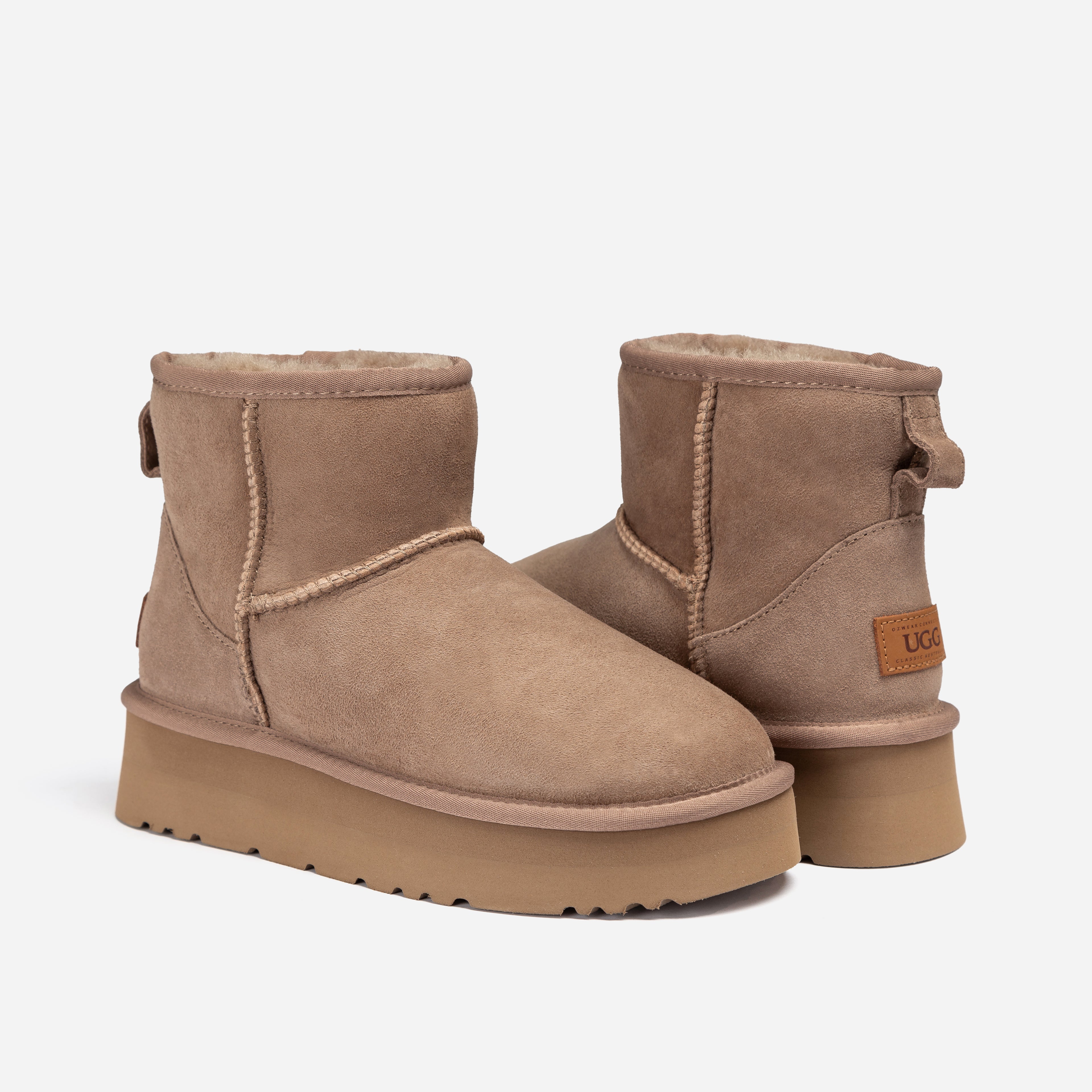 Classic Platform Mini Boots