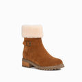 Violet Ankle Zip Boots