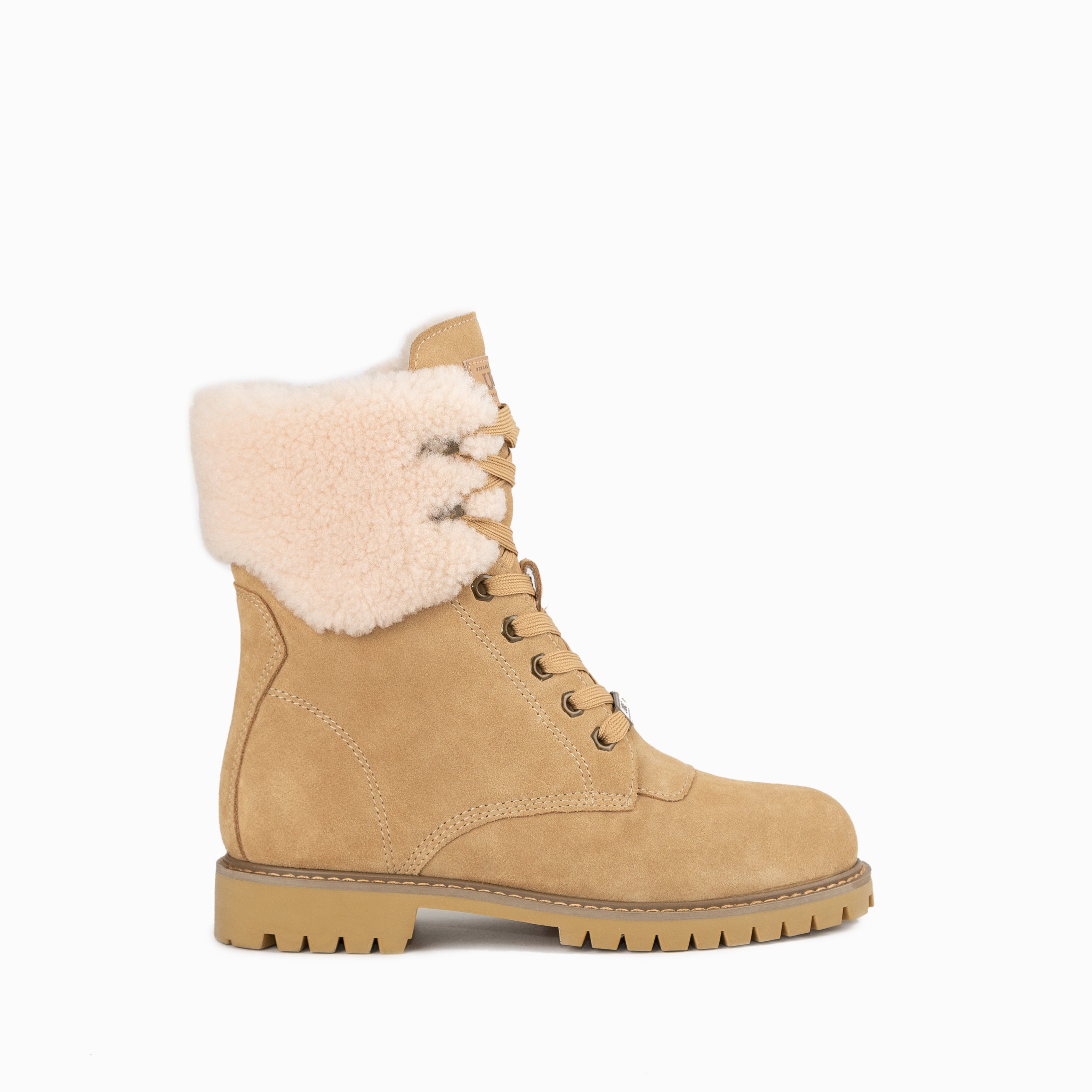 Liliana Shearling Zip Boots