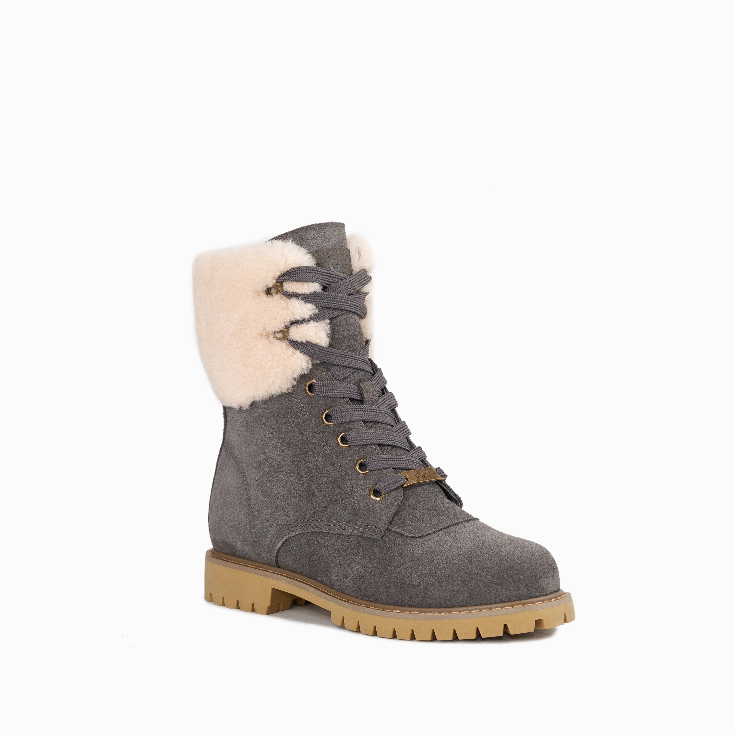 Liliana Shearling Zip Boots