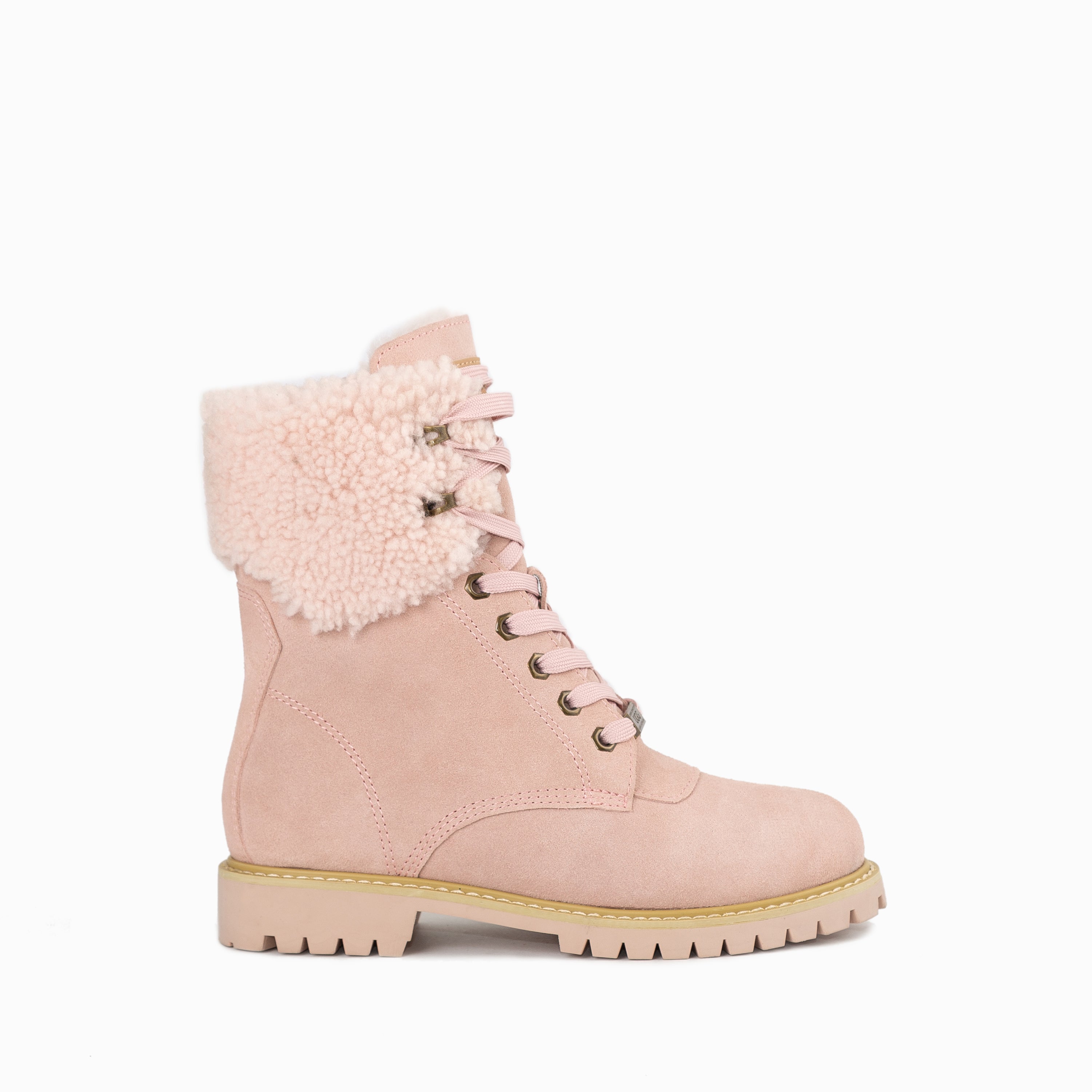 Liliana Shearling Zip Boots