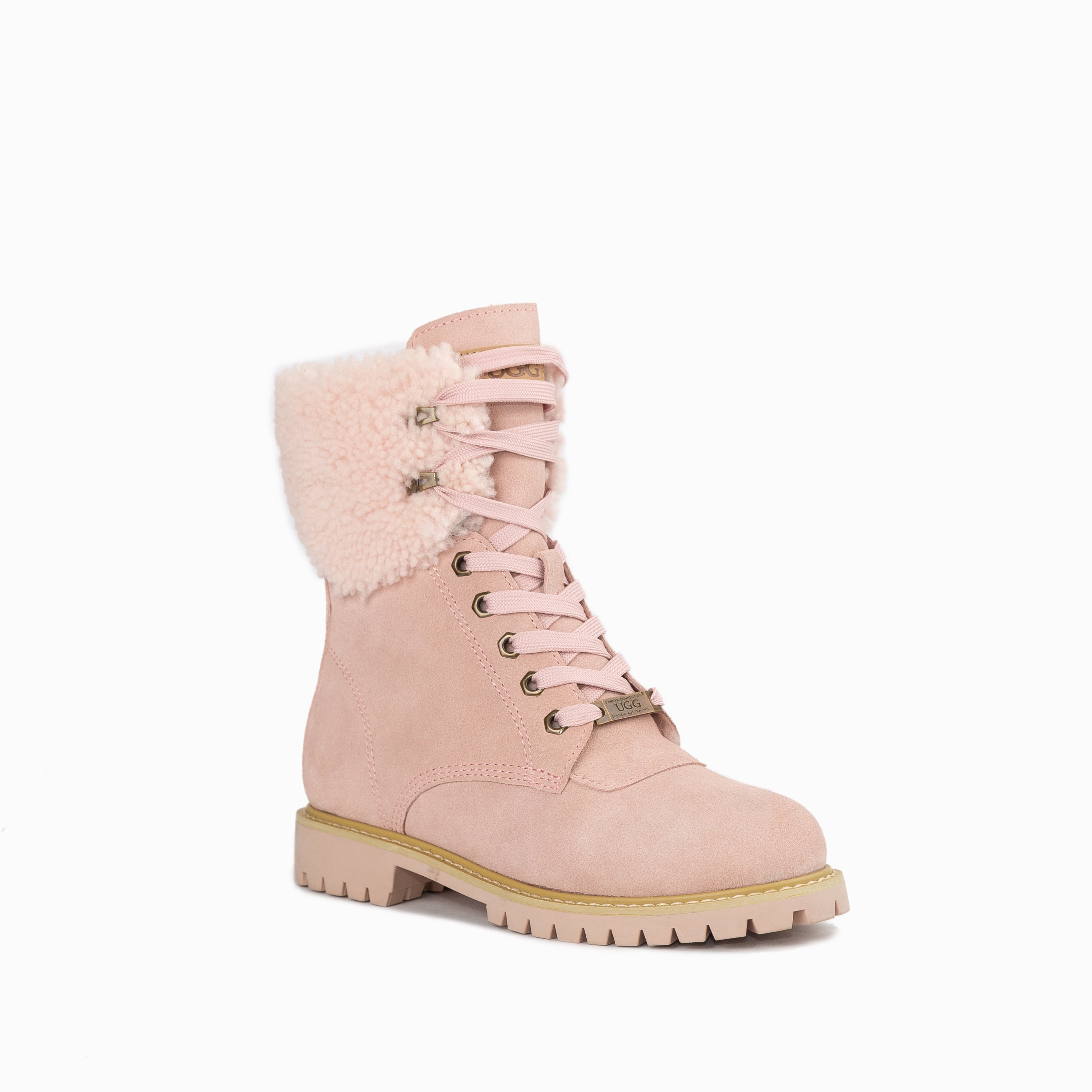 Liliana Shearling Zip Boots