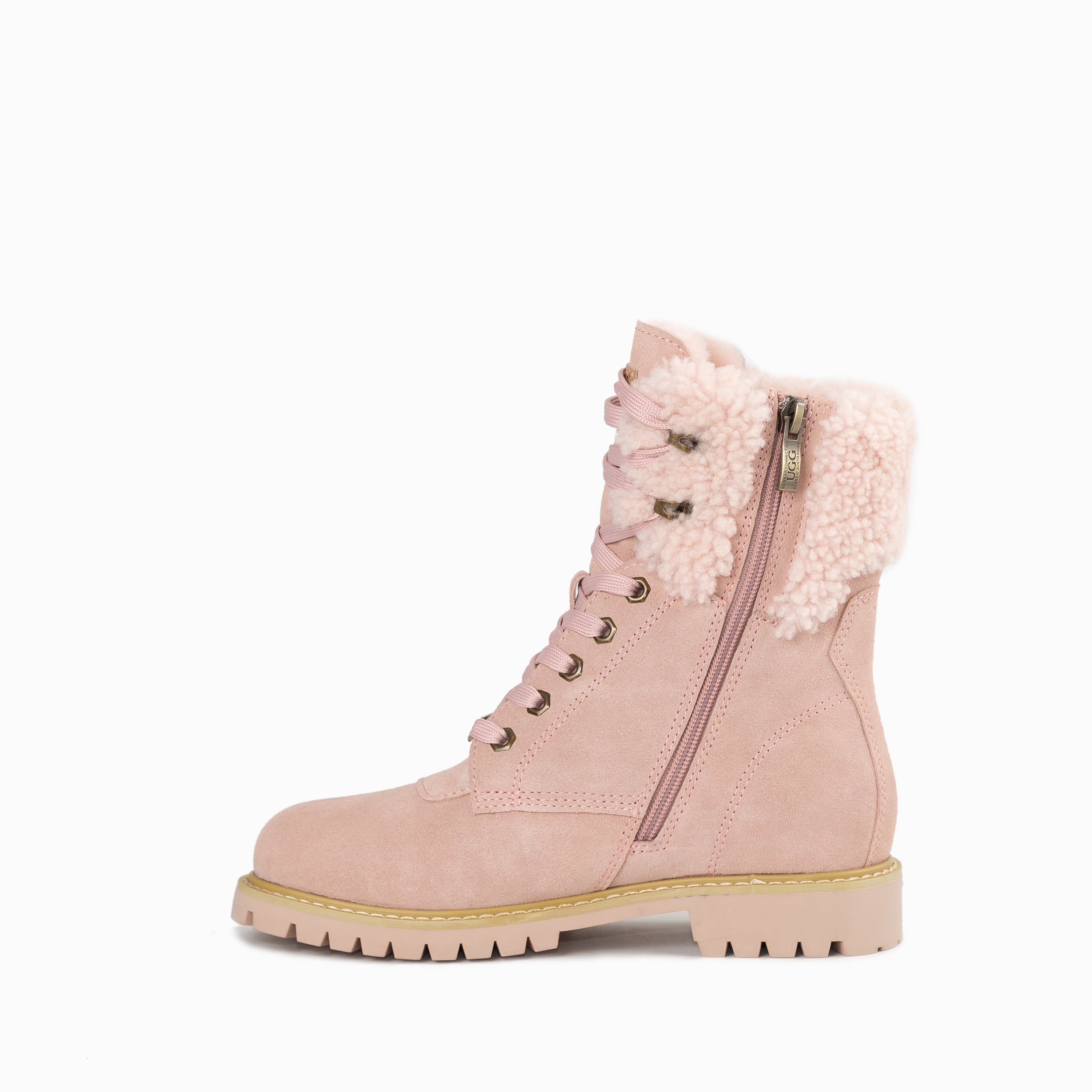 Liliana Shearling Zip Boots