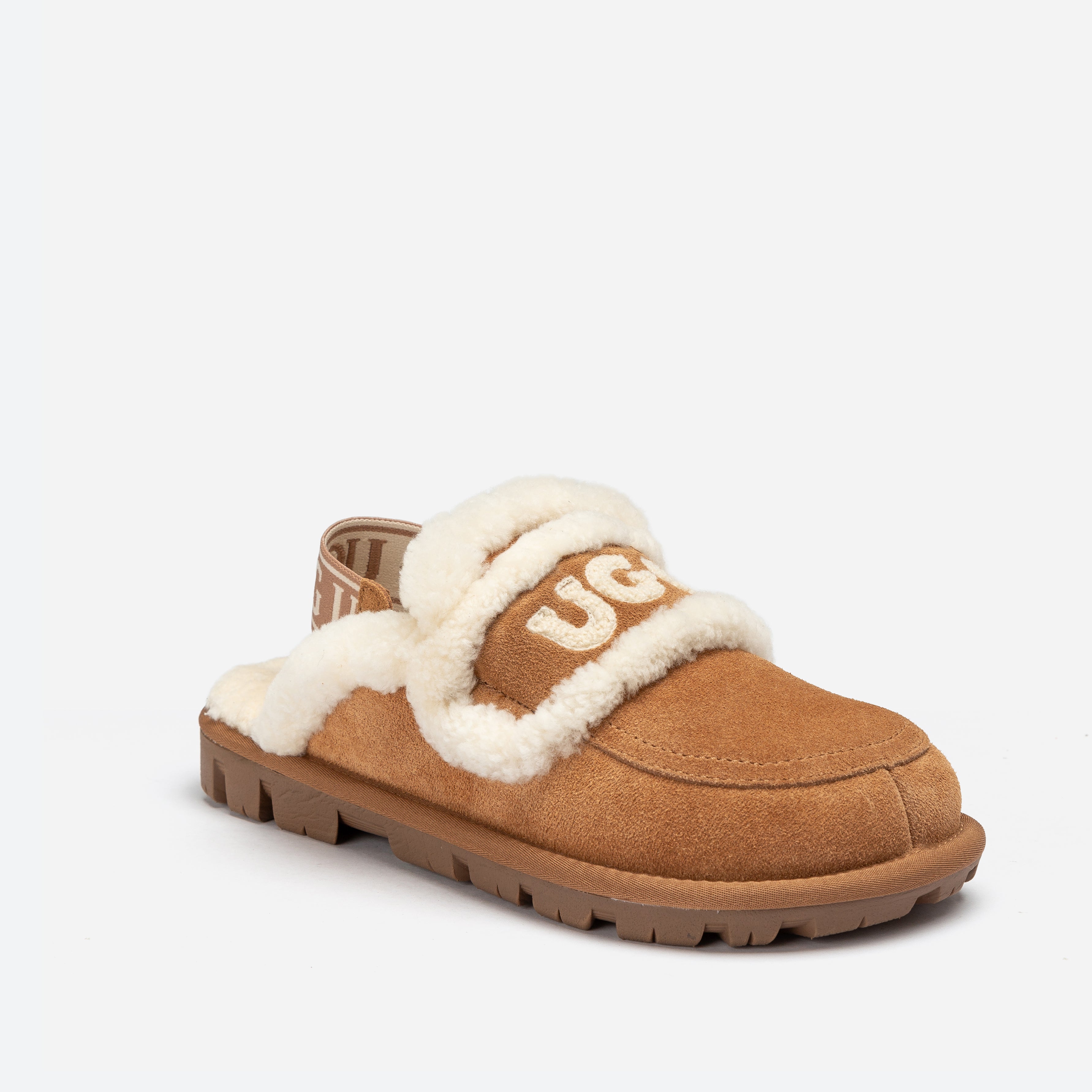 Logo Shearling Slipper