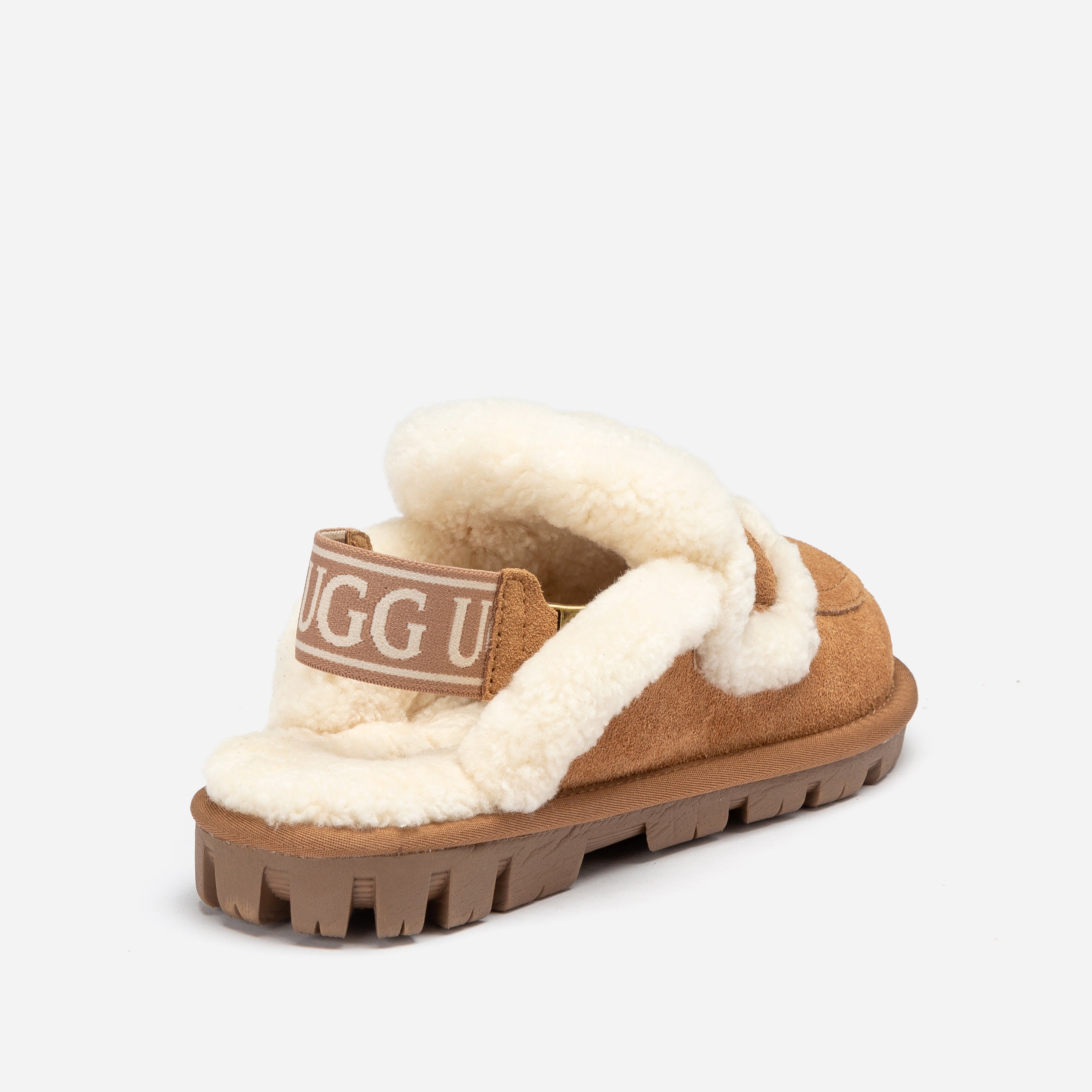 Logo Shearling Slipper