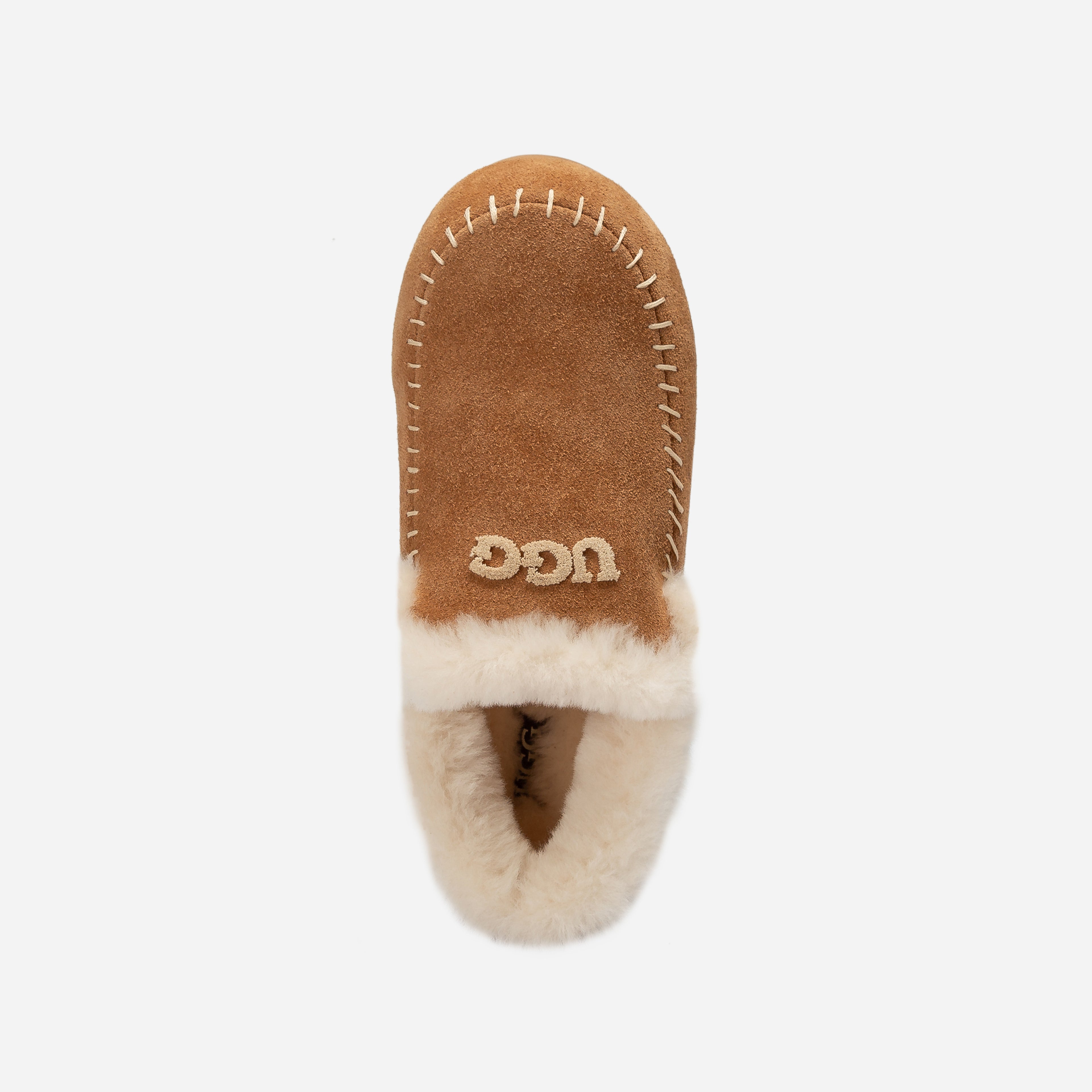 Joan Shearling Emb Logo Loafer